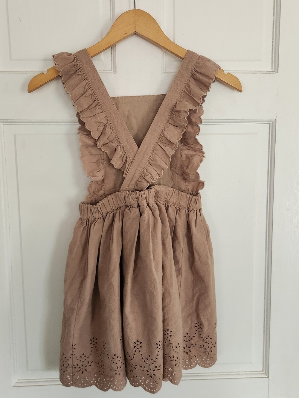Le Petit Lapin Corduroy Cotton Dress - Picture 4 of 8